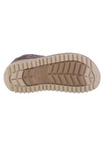Buty Crocs Classic Neo Puff Shorty Boot W 207311-195 brązowe. Wysokość cholewki: przed kolano. Kolor: brązowy. Materiał: guma, syntetyk. Szerokość cholewki: normalna