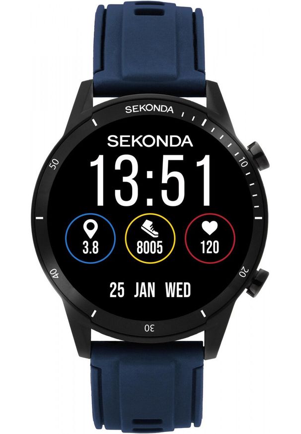 Smartwatch Sekonda Smartwatch męski Sekonda 30288 niebieski pasek. Rodzaj zegarka: smartwatch. Kolor: niebieski