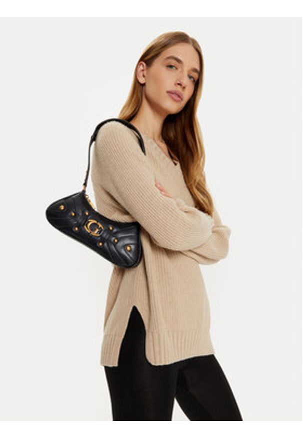 Guess Torebka HWBB93 48720 Czarny. Kolor: czarny. Materiał: skórzane