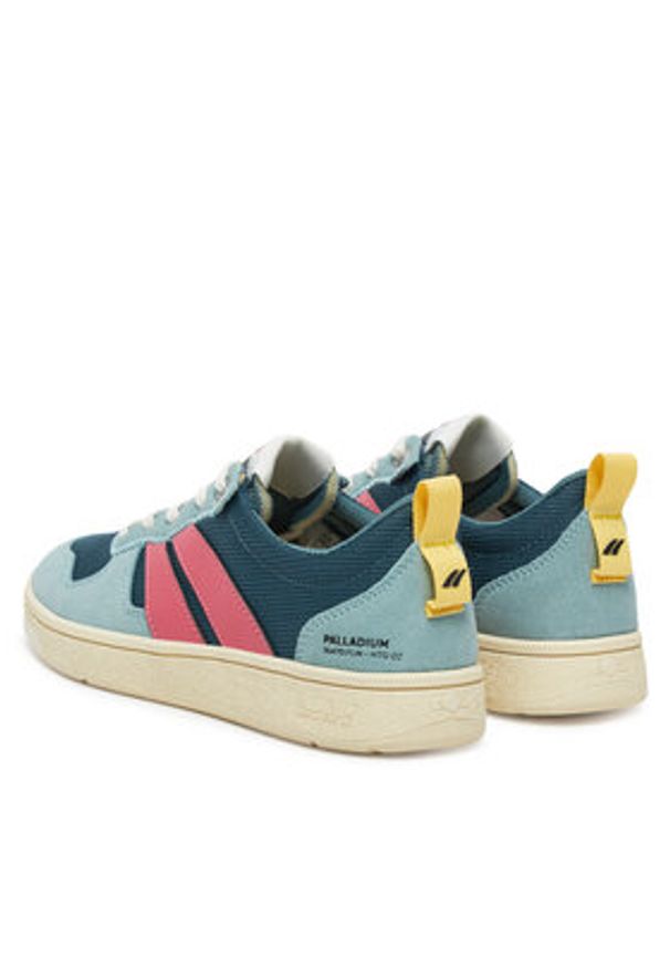 Palladium Sneakersy Pallacup Flame Tx 74486-385-M Granatowy. Kolor: niebieski. Materiał: skóra, zamsz