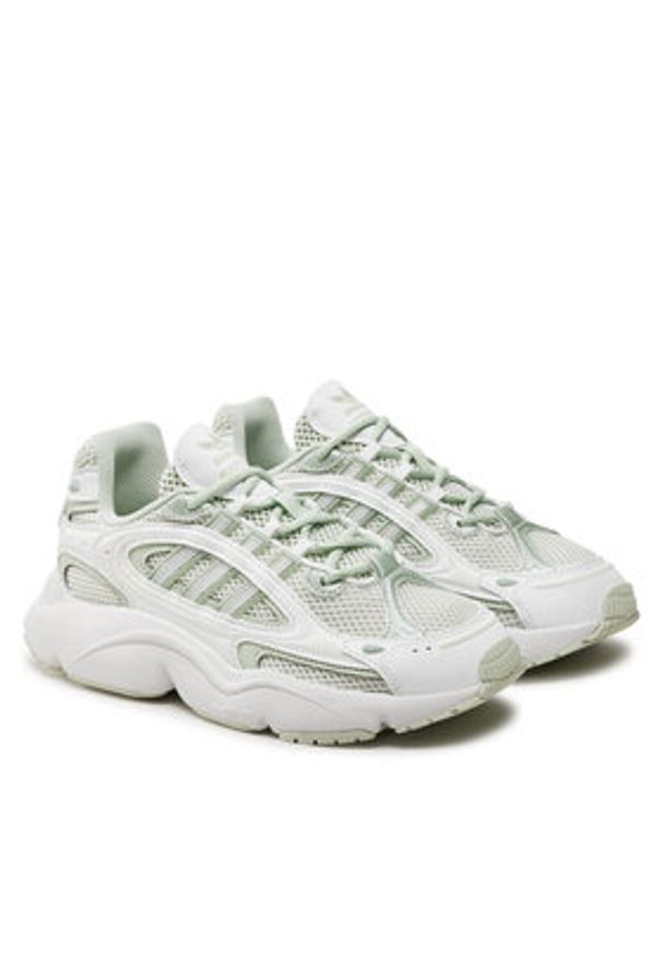 Adidas - adidas Sneakersy OZMILLEN IG2087 Biały. Kolor: biały. Materiał: materiał