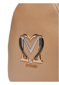 Love Moschino - LOVE MOSCHINO Plecak JC4331PP0LKN0106 Brązowy. Kolor: brązowy. Materiał: skóra