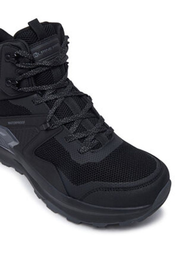 ALPINE PRO Trekkingi Kret MBTD456990PL Czarny. Kolor: czarny. Materiał: materiał. Sport: turystyka piesza