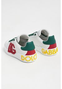 Dolce & Gabbana - Sneakersy damskie skórzane DOLCE & GABBANA. Materiał: skóra #3