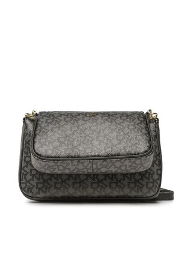 Torebka DKNY - Lexi Dbl Demi Cbody R23EJT63 Xlb. Kolor: czarny. Materiał: skórzane. Styl: klasyczny