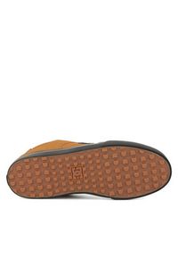 DC Sneakersy PURE WNT ADYS300151-WE9 Brązowy. Kolor: brązowy. Materiał: nubuk, skóra