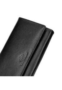 Wittchen - Damski portfel z RFID skórzany z kieszenią na suwak czarny. Kolor: czarny. Materiał: skóra #2