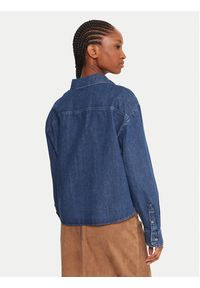 Weekend Max Mara Koszula jeansowa Obbia 2525116052 Niebieski Boxy Fit. Kolor: niebieski. Materiał: bawełna #4
