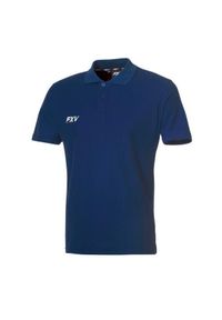 FORCE XV - Polo Force XV classic force. Typ kołnierza: polo. Kolor: niebieski. Materiał: materiał. Styl: klasyczny, elegancki #1