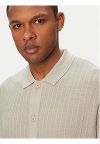 BOSS Koszula Amicino 50558725 Beżowy Regular Fit. Kolor: beżowy. Materiał: bawełna #5
