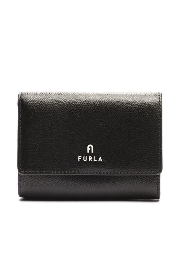 Furla Duży Portfel Damski Camelia WP00325-ARE000-O6000-1007 Czarny. Kolor: czarny. Materiał: skóra