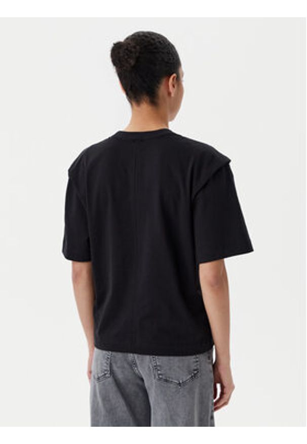 Pinko - PINKO T-Shirt Tuca 105015 A2ID Czarny Regular Fit. Kolor: czarny. Materiał: bawełna
