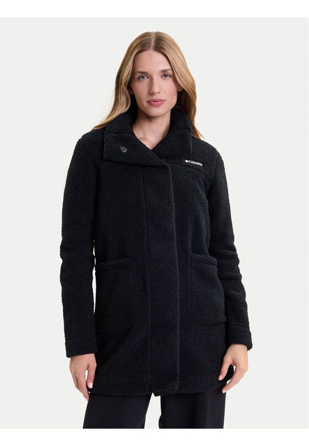 columbia - Columbia Kurtka przejściowa Panorama 1862582 Czarny Regular Fit. Kolor: czarny. Materiał: bawełna, syntetyk