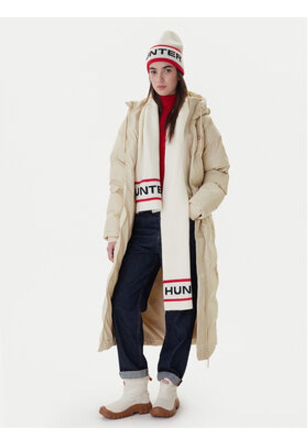 Hunter Kurtka zimowa Hutchison HARW0001252 Beżowy Regular Fit. Kolor: beżowy. Materiał: syntetyk. Sezon: zima