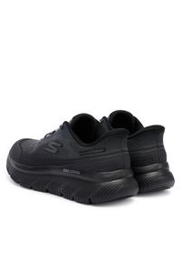 skechers - Skechers Sneakersy Go Walk Max Cushioning Hyper Burst 217128 BBK Czarny. Kolor: czarny. Materiał: materiał #6
