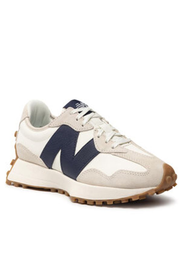 New Balance Sneakersy WS327KB Beżowy. Kolor: beżowy. Materiał: skóra, zamsz