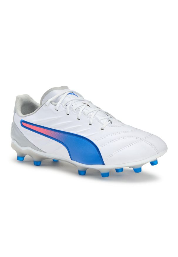 Puma - Buty piłkarskie męskie PUMA King Pro FG/AG. Kolor: niebieski, biały, wielokolorowy. Sport: piłka nożna