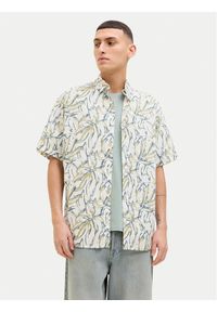 Jack & Jones Koszula Joshua 12271089 Écru Wide Fit. Kolor: kremowy. Materiał: bawełna #1