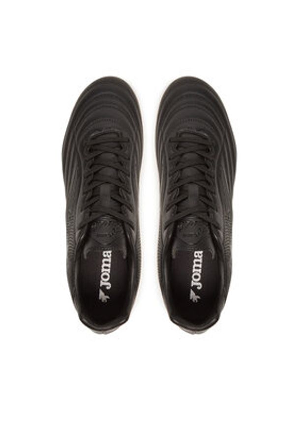 Joma Buty do piłki nożnej Aguila 2521 AGUS2521FG Czarny. Kolor: czarny. Materiał: skóra