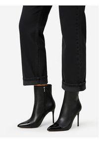 Nine West Botki CEO-MAYA-01 Czarny. Kolor: czarny. Materiał: materiał #5