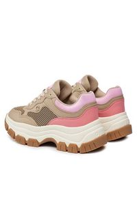 Guess Sneakersy Brecky FLPBRE ELE12 Beżowy. Kolor: beżowy. Materiał: materiał #6