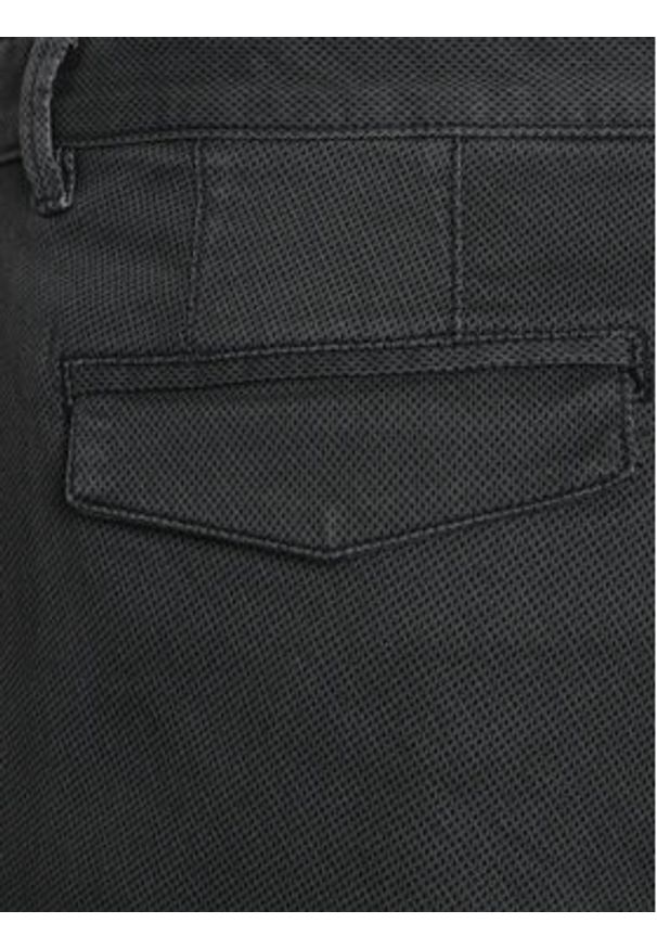 Sisley Spodnie materiałowe 4QUXSF02X Szary Slim Fit. Kolor: szary. Materiał: bawełna