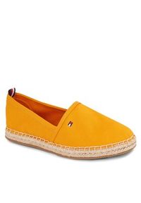 TOMMY HILFIGER - Tommy Hilfiger Espadryle Basic Tommy Flat Espadrille FW0FW06497 Żółty. Kolor: żółty #4