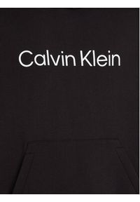Calvin Klein Bluza Hero K10K111345 Czarny Regular Fit. Kolor: czarny. Materiał: bawełna