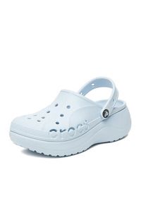 Crocs Klapki C-BAYA PLATFORM CLOG 208186-4JQ Niebieski. Kolor: niebieski. Obcas: na platformie #5