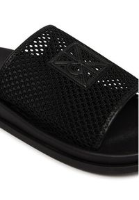 Calvin Klein Klapki Mesh Mule Slides HW0HW02889 Czarny. Kolor: czarny. Materiał: materiał #4