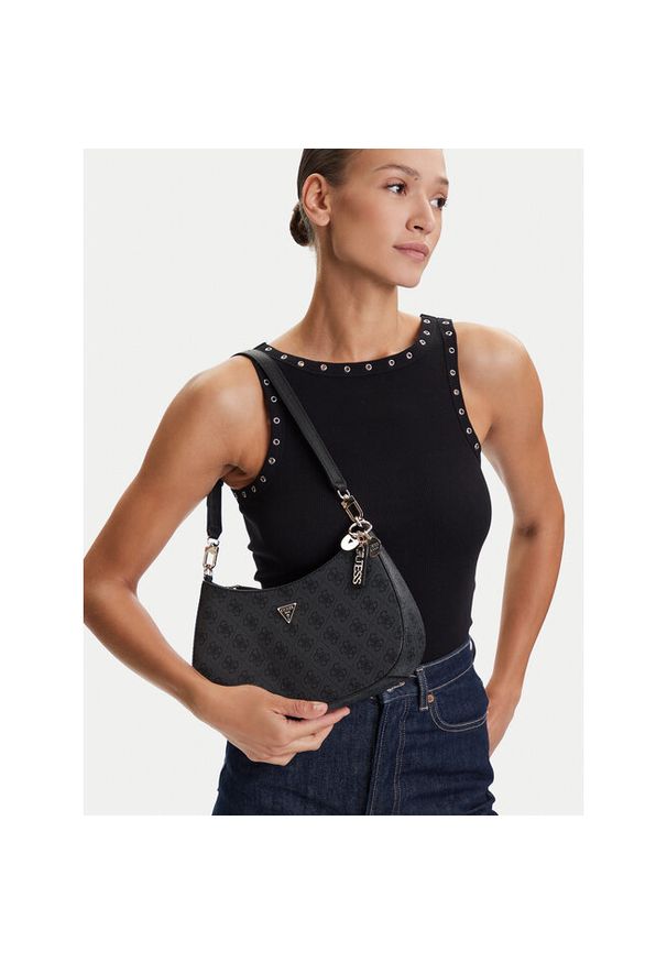 Torebka Guess. Kolor: czarny