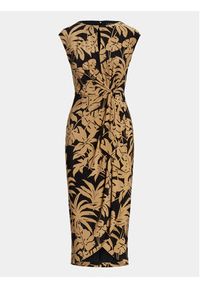 Lauren Ralph Lauren Sukienka letnia 250925940001 Beżowy Regular Fit. Kolor: beżowy. Materiał: syntetyk. Sezon: lato #2