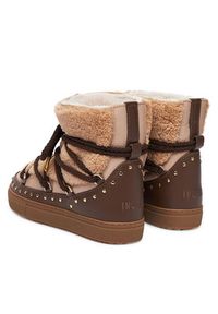 Inuikii Śniegowce Curly Rock 1001.003.0071 Beżowy. Kolor: beżowy. Materiał: materiał. Styl: rockowy #3