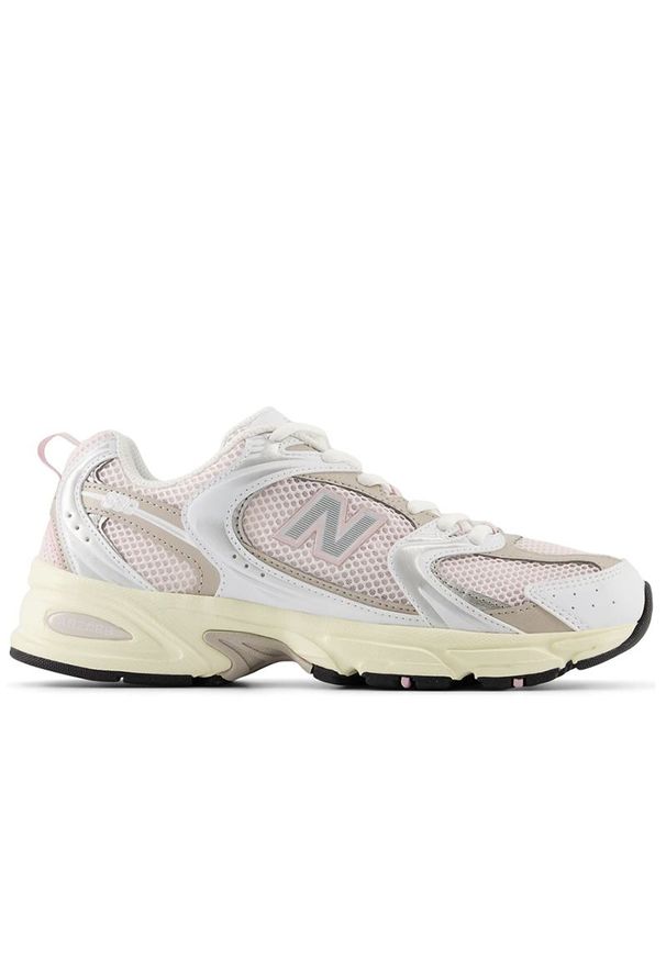 Buty New Balance MR530ASR - różowe. Kolor: różowy. Materiał: syntetyk, materiał. Szerokość cholewki: normalna