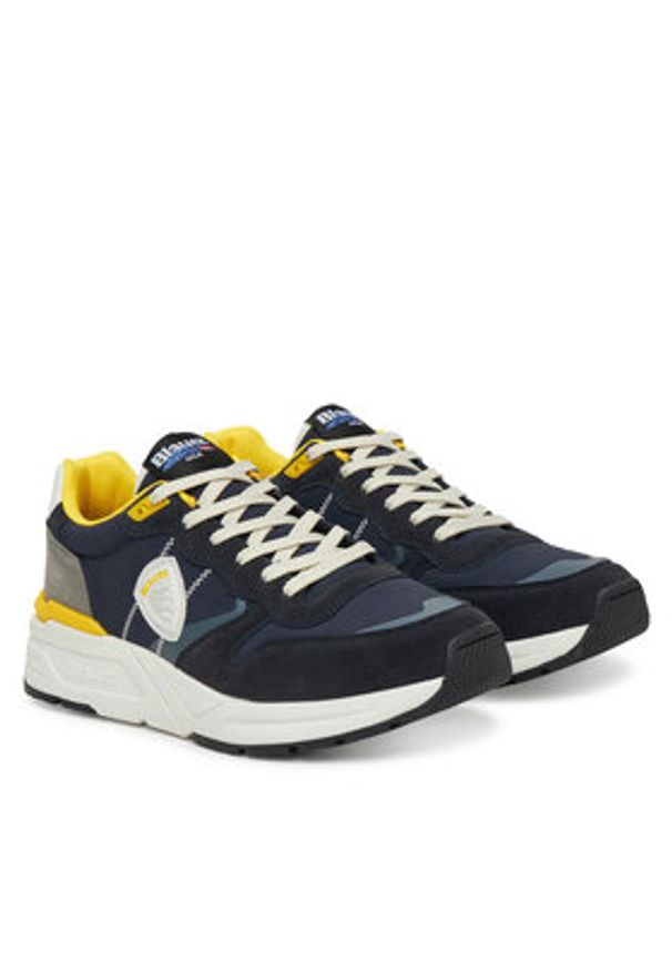 Blauer Sneakersy S5RAY01 Granatowy. Kolor: niebieski. Materiał: materiał