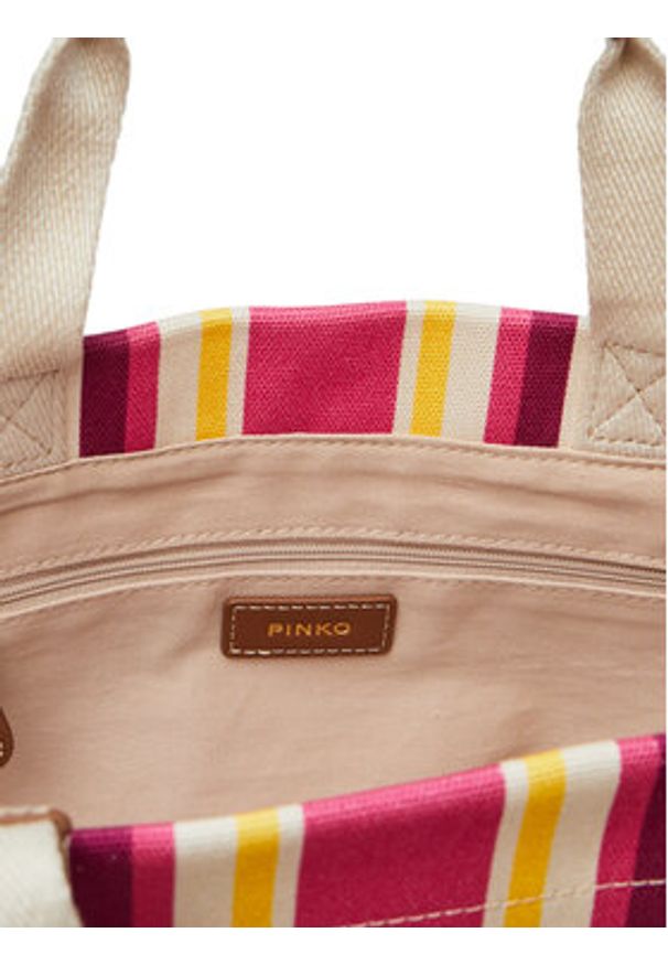 Pinko - PINKO Torebka Shopping Bag Medium PE 25 PLTT 104753 A2G5 Różowy. Kolor: różowy