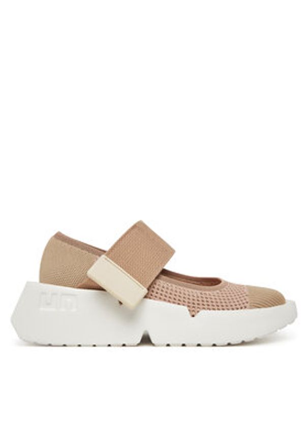 United Nude Półbuty Mega MJ 10724861117 Czarny. Kolor: czarny. Materiał: materiał