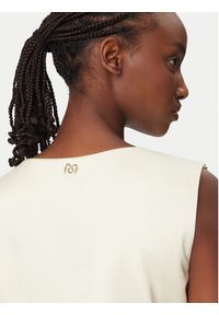 Rinascimento Bluzka CFC0127460003 Biały Regular Fit. Kolor: biały. Materiał: syntetyk #4