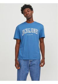 Jack & Jones - Jack&Jones T-Shirt Josh 12236514 Niebieski Relaxed Fit. Kolor: niebieski. Materiał: bawełna #1