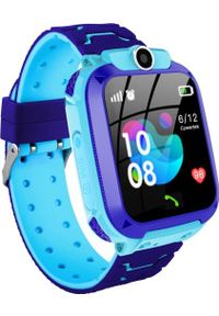 Smartwatch GoGPS K16S Niebieski (K16SBL). Rodzaj zegarka: smartwatch. Kolor: niebieski #1