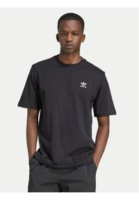 Adidas - adidas T-Shirt Trefoil Essentials JI8545 Czarny Regular Fit. Kolor: czarny. Materiał: bawełna #1