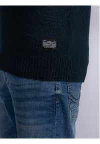 Petrol Industries Sweter M-3030-KWC217 Granatowy Regular Fit. Kolor: niebieski. Materiał: syntetyk #5