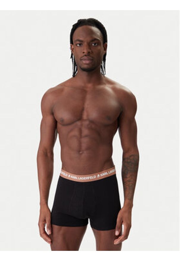 Karl Lagerfeld - KARL LAGERFELD Komplet bokserek B1M47030 Czarny. Kolor: czarny. Materiał: bawełna