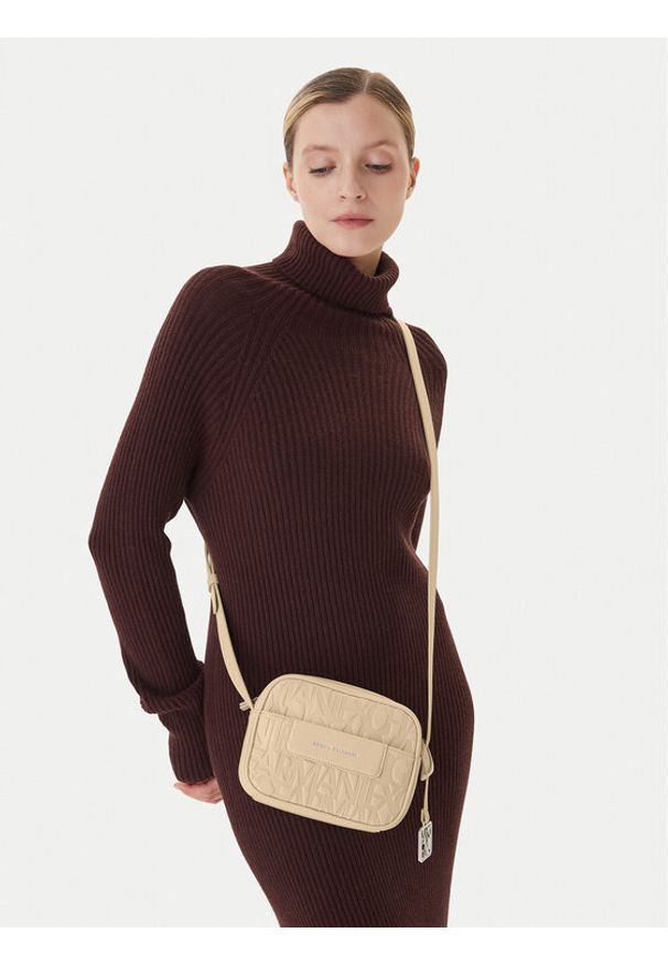 Armani Exchange Torebka XW001578 AF15774 U1092 Écru. Materiał: skórzane