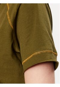 Aeronautica Militare T-Shirt 231TS2094DJ598 Zielony Regular Fit. Kolor: zielony. Materiał: bawełna