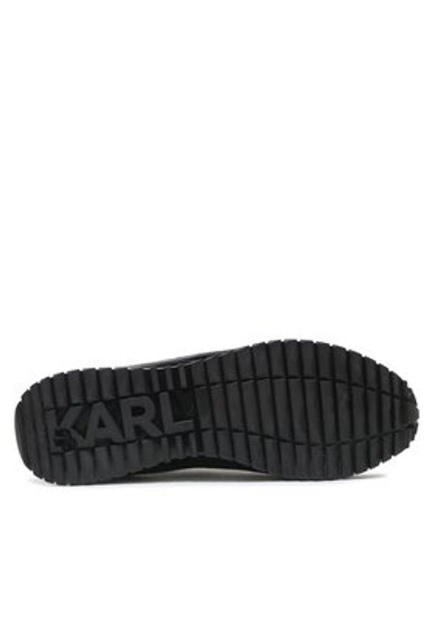 Karl Lagerfeld - KARL LAGERFELD Sneakersy KL52919 Czarny. Kolor: czarny. Materiał: materiał