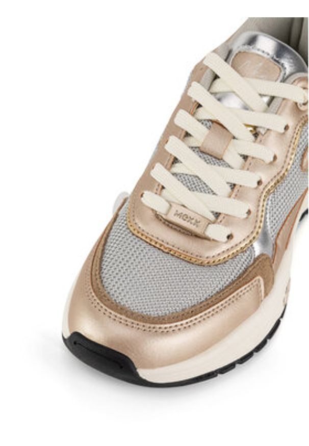 MEXX Sneakersy MI001009843W Srebrny. Kolor: srebrny. Materiał: skóra