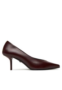 Szpilki Max Mara. Kolor: czerwony. Obcas: na szpilce