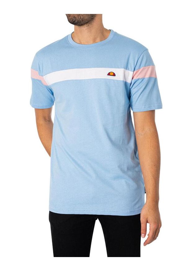 Koszulka męska Ellesse Caserio Tee. Kolor: niebieski