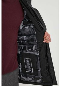 Guess parka puchowa męska kolor czarny zimowa. Kolor: czarny. Materiał: puch. Sezon: zima #4
